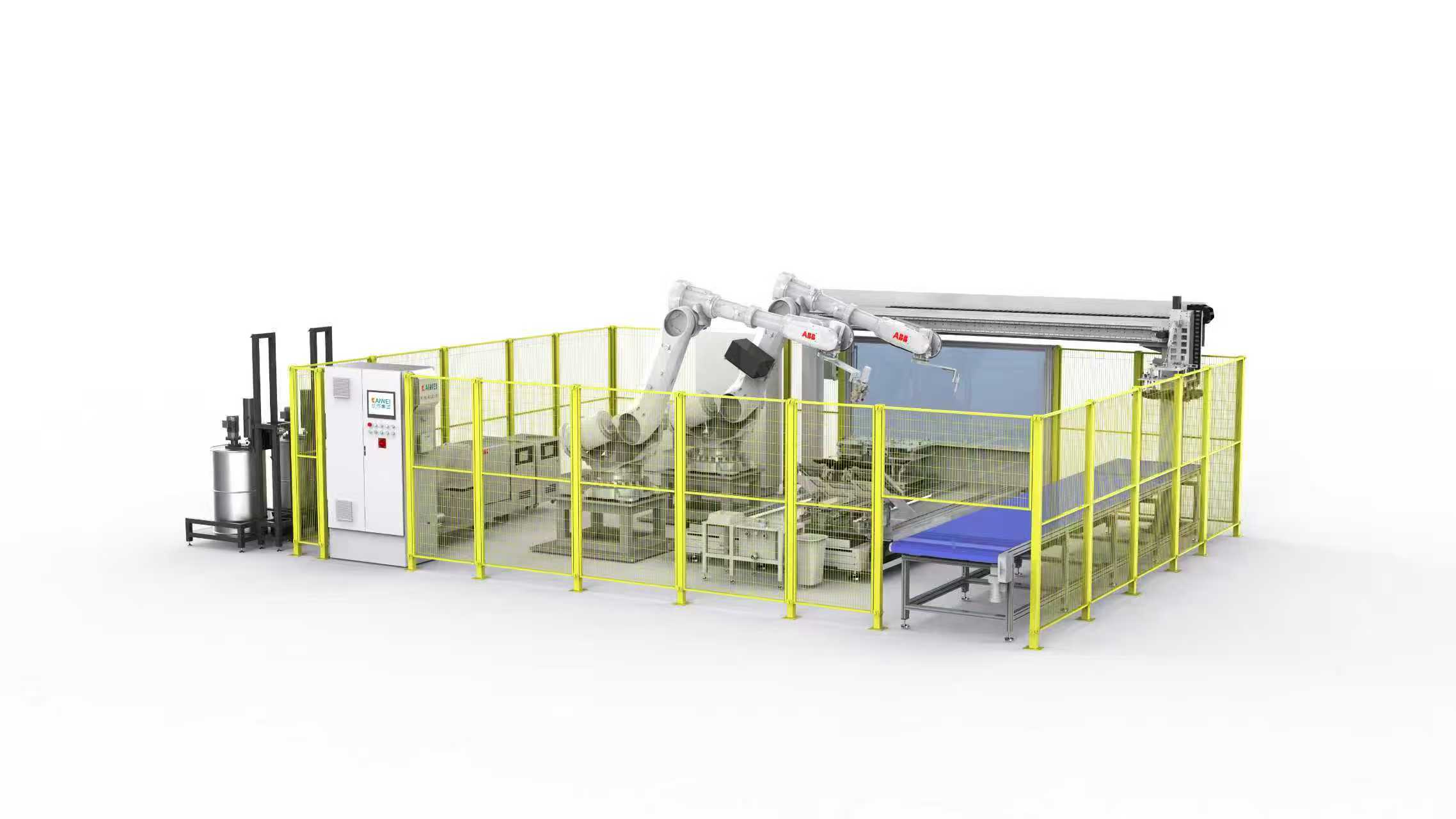 汽車流水線涂膠系統(tǒng)